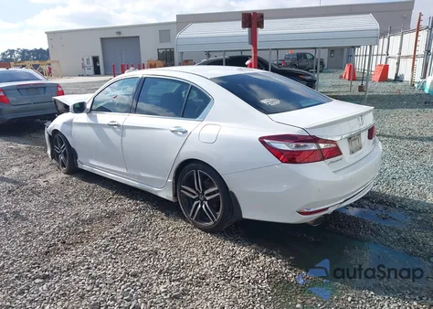 2016 Honda Accord Touring из США, поврежденный, VIN 1HGCR3F92GA005586